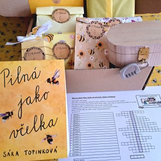 Zažij dobrodružství s knižním boxem ke knize Pilná jako včelka od autorky Sáry Topinkové.😍 📚 Chceš při čtení vytoužené...