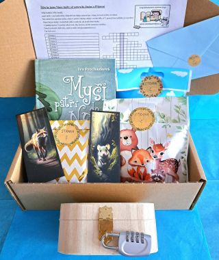 Dobrodružné knižní boxy myslí i na malé dobrodruhy… 🐭✨ Vstup do světa dětského příběhu s myškou Šupito z knihy Myši patří...